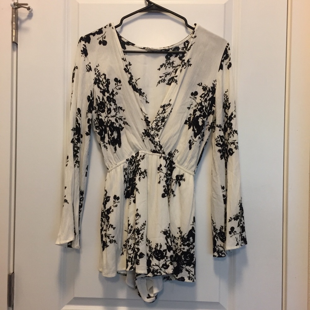 Audrey Floral Romper